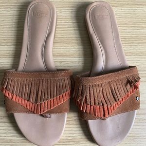 UGG Fringe Sandals Sz 7.5